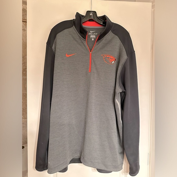 Nike Men’s Quarter Zip Beavers Pull Over! - Picture 1 of 4
